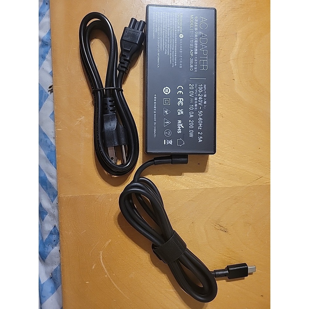20V 10A 200W AC Adapter Charger‎ For ASUS ProArt P16 H7606WI-P16.R3704070 Brick